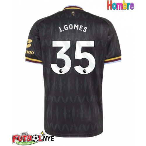 Camiseta Aston Villa Joao Gomes #35 Visitante Equipación 2026-27 manga corta